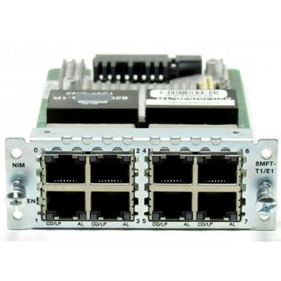 8-Port T1/E1 Cisco Module NIM Hot-Swappable per i router ISR