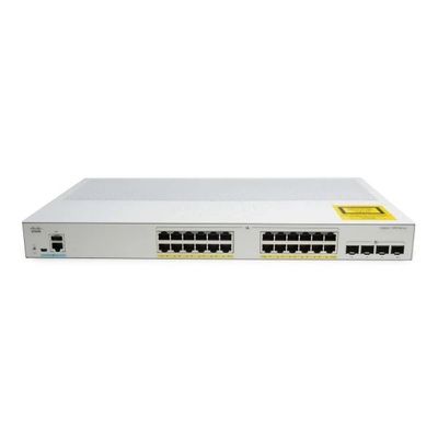 24-Port PoE + Cisco Switch กับ 4G SFP Uplinks & Enterprise Security ซีรีส์ C1000