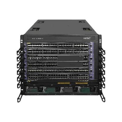 Switch H3C LS-7606E-X ad alte prestazioni con porte 10G/100G, ridondanza IRF2 e supporto VXLAN per data center