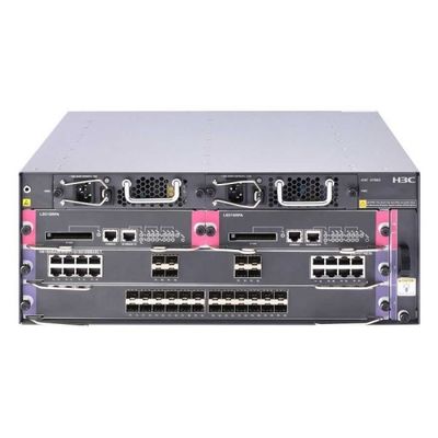 Switch ad alta densità 10G/100G con virtualizzazione IRF2 e supporto SDN - Switch Enterprise H3C LS-7602-S