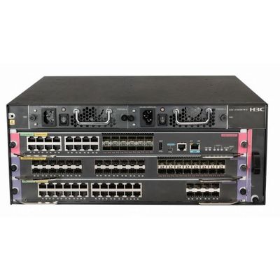 H3C LS-7503X-M-G Switch: Modulaire 10G/100G Uplinks, IRF2 Virtualisatie & Enterprise-Grade Beveiliging