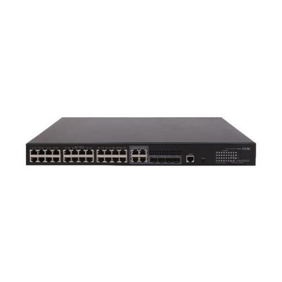 H3C 28-Port PoE++ Switch 370W Power Budget Layer 3 Routing & IPv6 Support