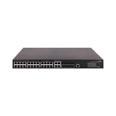 H3C LS-3100V3-28TP-PWR-EI Switch : 24-Port Gigabit , PoE+ 370W , Web Managed For SMB