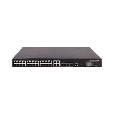 28-Port Gigabit PoE+ Switch With Web Management & 370W Power Budget H3C LS-3100V3