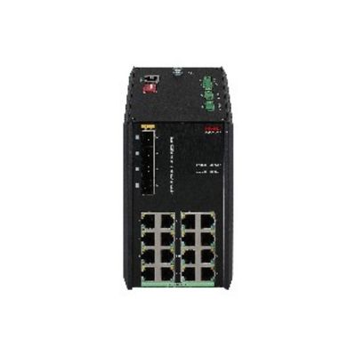 Industrial-Grade PoE+ Switch With 20 Ports , Wide Temp & ERPS Ring For Harsh Environments