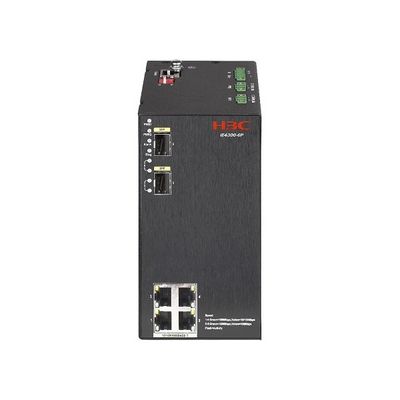 Industrial-Grade Gigabit PoE Switch With Wide-Temp & High Reliability H3C LS-IE4300-6P-H1