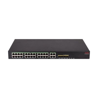 Industrial-Grade Ethernet Switch With 24x100M & 4x1G Ports , Wide-Temp Support For Harsh Environments