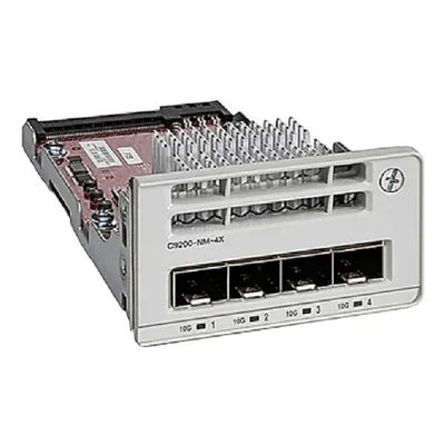Carte Cisco ad alta densità Carte Cisco C9200-NM-4X Carte 4 Porta 10G Modulo SFP+
