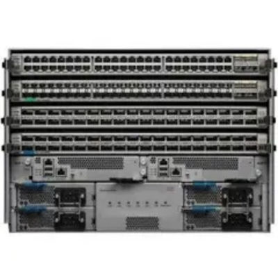N9K-C9504 Cisco Switch Cisco Nexus 9504 Switch 60Tbps Supporto SDN/ACI
