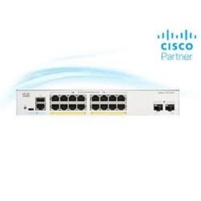 Switch PoE a 16 porte con 2G Uplink e supporto VLAN Cisco Switch serie C1200
