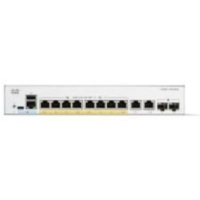 SMBs 10 porte Gigabit Cisco Switch C1200-8T-E-2G 3 layer Routing