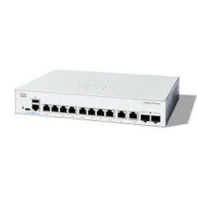 SMBs 10 porte Gigabit Cisco Switch C1200-8T-E-2G 3 layer Routing
