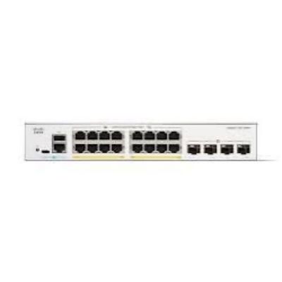 C1300-16P-4X Cisco Switch 16 Port PoE+ 4x SFP Uplinks Managed Gigabit Switch