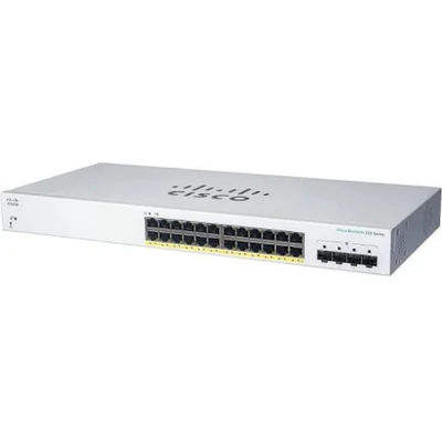 CBS220-24T Cisco Switch QoS & Silent Fanless Cisco Small Business Switch