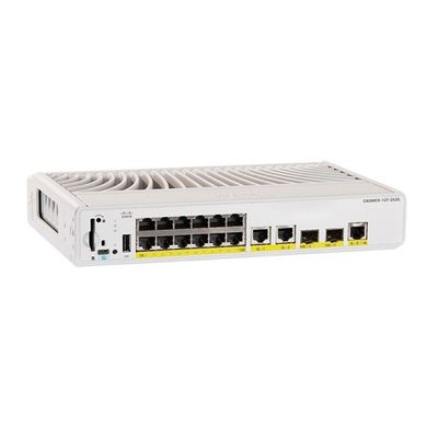 Compact Fanless Cisco Switch With 2.5G Uplinks & DNA Essentials Support C9200CX-12T-2X2G-E