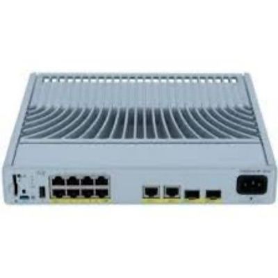 Compact Cisco Switch With 8x PoE+ & 10G Uplinks C9200CX For Secure Edge Networking