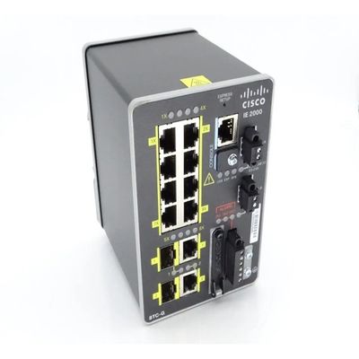 Switch Cisco di livello industriale con porte combo Gigabit e sicurezza robusta IE-2000-8TC-G-N
