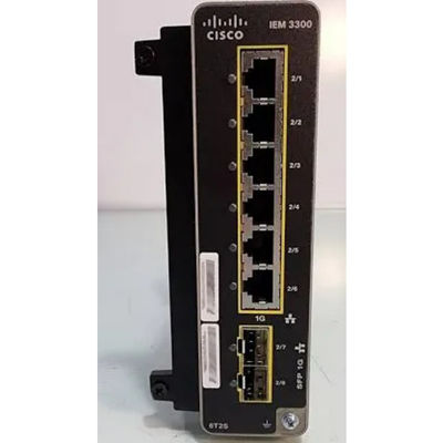 Cisco Module IEM-3300-6T2S: Durabilità industriale, porte 6T2S e velocità gigabit per ambienti difficili