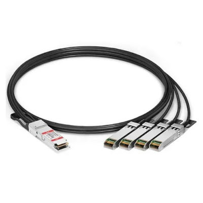 40G To 4x10G Breakout DAC Cable Plug-And-Play , Low Latency Cisco Cables And Accessories
