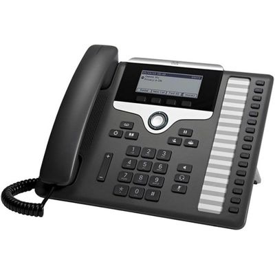 Cisco CP IP Telephone With HD Voice , Programmable Keys & PoE Support Enterprise IP Phone
