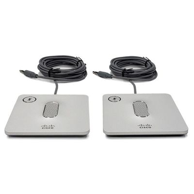 Cisco CP IP Telephone With High-Quality Wired Microphone , Noise Cancellation & PoE Support For Conference Rooms