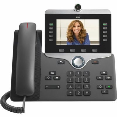 Cisco CP IP Telefon 8865NR-K9 : HD Audio, 360° Mikrofone und Touchscreen für Konferenzräume