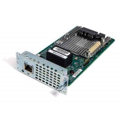 Cisco Module NIM-1MFT-T1/E1 : Dual-Mode T1/E1 Support , VoIP/Data Integration For ISR Routers