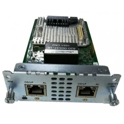 Dual-Port E1/T1 PRI Support & High-Density Integration - Cisco Module For Reliable ISDN Connectivity