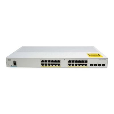 Cisco Switch C1000-24P-4X-L - 24-Port PoE+ com 4x SFP e Segurança Avançada