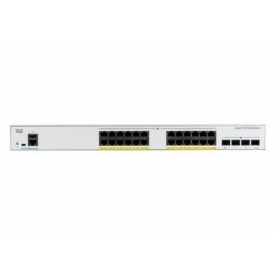 24-Port PoE + Cisco Switch กับ 4G SFP Uplinks & Enterprise Security ซีรีส์ C1000