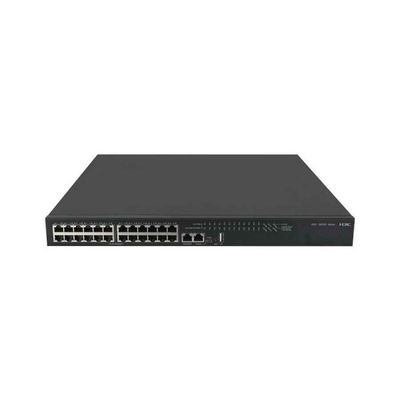 H3C LS-6520X-26MC-UPWR-SI PoE++ Commutateur 30W par port, 370W au total, commutateur géré Gigabit L2 à 26 ports