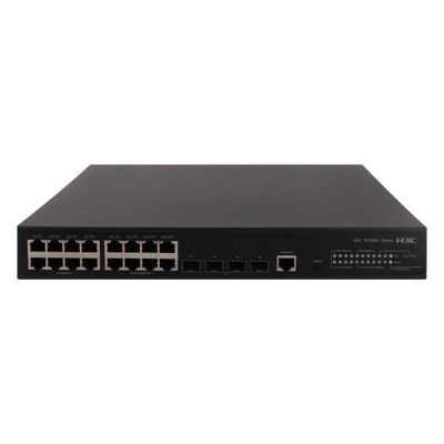 16-Port PoE+ Switch With 240W Power & Gigabit Speed H3C LS-3100V3-20TP