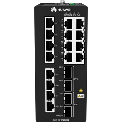 Industrial-Grade Huawei Switch With Wide Temp Range & PoE++ - 16Gbps Ports , Plug-And-Play