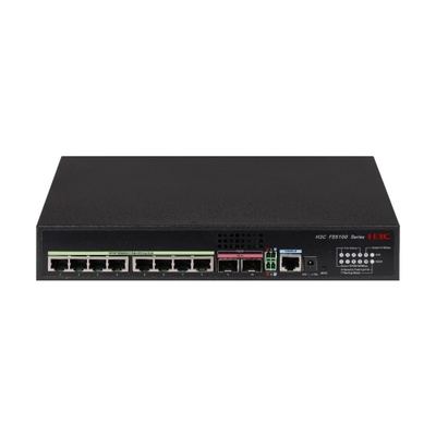 H3C FS5100-8P2RX-EI Switch : 8-Port Gigabit , 10G Uplink & PoE+ Support For Business Networks