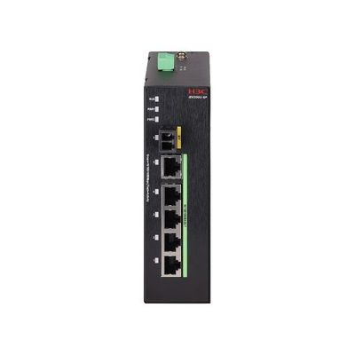Industrial-Grade PoE+ Switch With Gigabit Ports & ERPS Ring - H3C LS-IE4300U-6P-BS