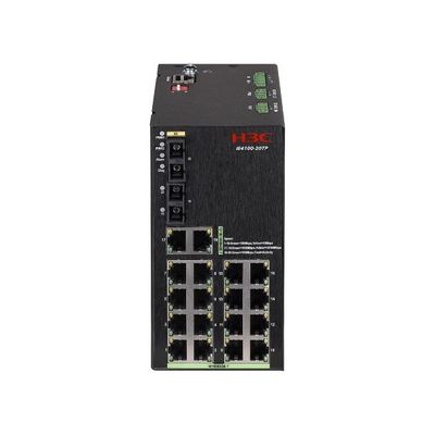 Industrial Gigabit PoE+ Switch with Dual Power and Wide Temp Range
