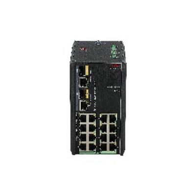 18-Port Industrial Gigabit Ethernet Switch with Dual Power