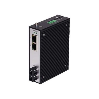 Industrial Ethernet Switch 2xGE 1xSFP Wide-Temp Dual Power