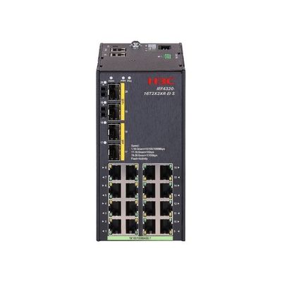 H3C 16-Port Gigabit Switch with 10G Uplinks and IRF Stacking