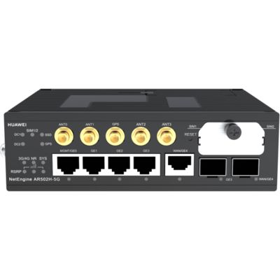 Huawei AR502H-5G Industrial Router with Dual-SIM Redundancy
