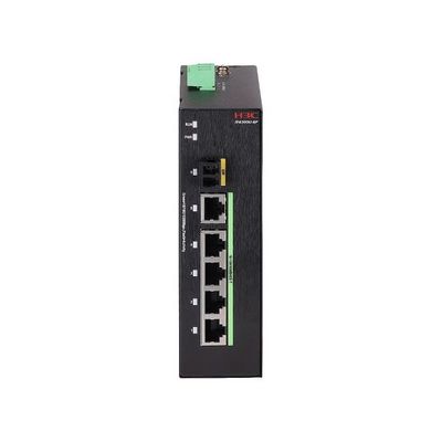 Commutatore PoE+ di livello industriale con porte 6x Gigabit e resistenza ad alta temperatura - H3C LS-IE4300U-6P